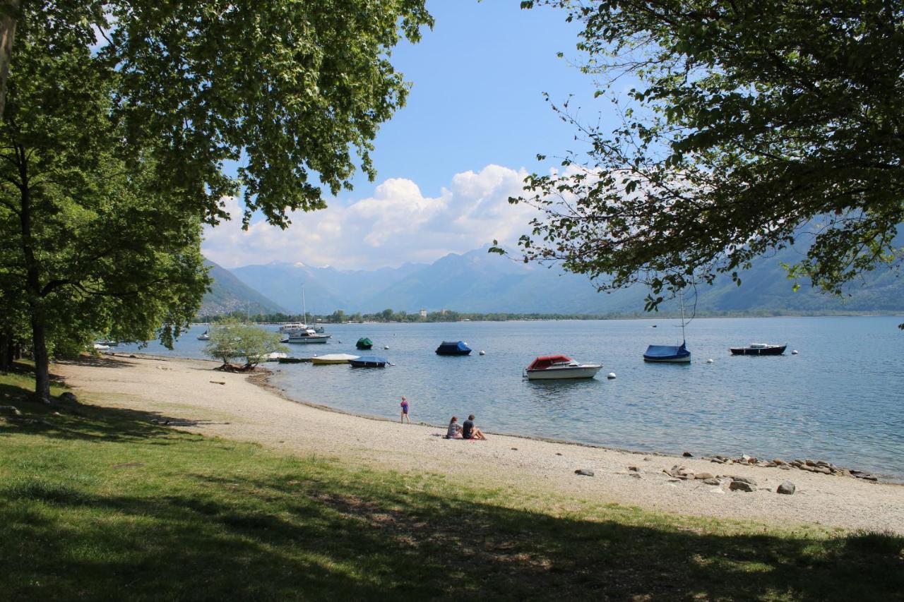 Appartamento Con Terrazza A Due Minuti Dal Lago Minusio Экстерьер фото